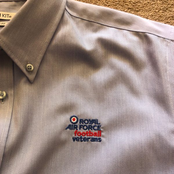 Oxford shirt long sleeved with RAFFA Veteran s logo